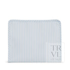 Roadie Large - Pimlico Stripe Blue Zip Pouch