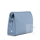Roadie Large - Rodeo Check Indigo Zip Pouch Travel Pouches