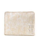 ROADIE MEDIUM Zip Pouch - BUNNY TOILE SAND - Travel Pouches