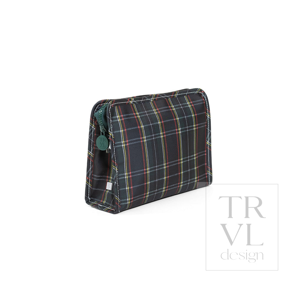ROADIE MEDIUM Zip Pouch - CAMBRIDGE PLAID - Travel Pouches