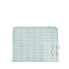 Roadie Medium - Classic Plaid Green Zip Pouch