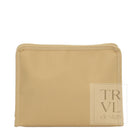 ROADIE MEDIUM Zip Pouch - COATED CANVAS KHAKI - Travel Pouches