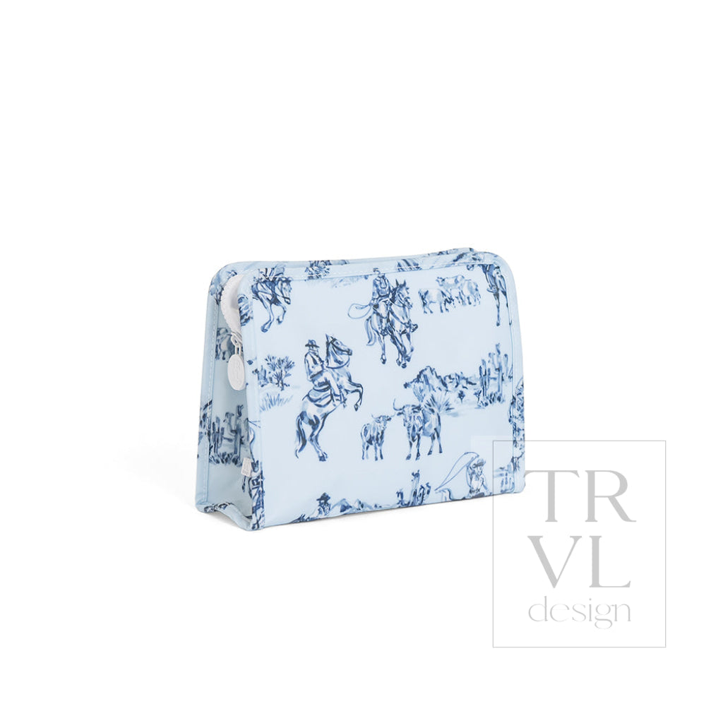 ROADIE MEDIUM Zip Pouch - COWBOY TOILE - Travel Pouches
