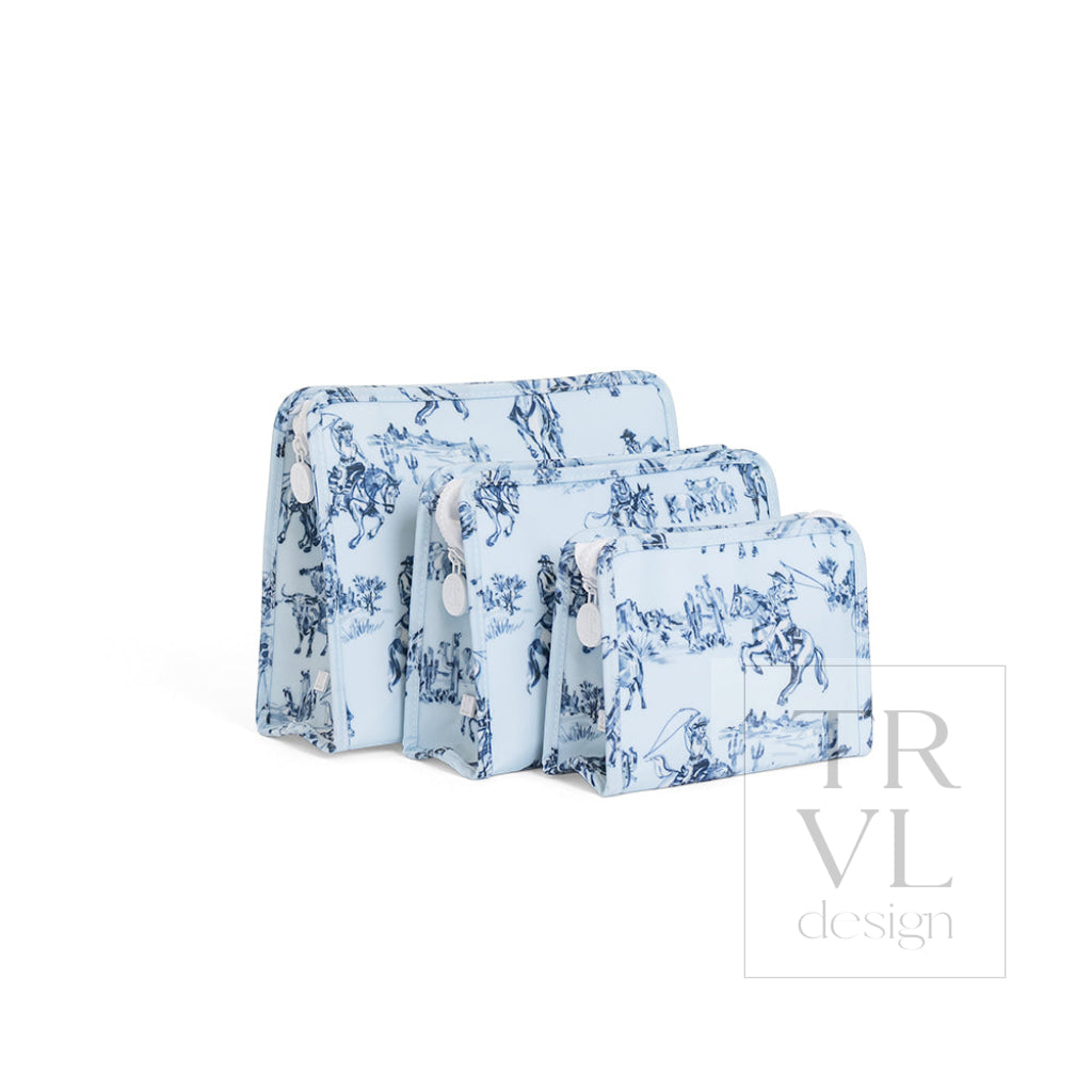 ROADIE MEDIUM Zip Pouch - COWBOY TOILE - Travel Pouches