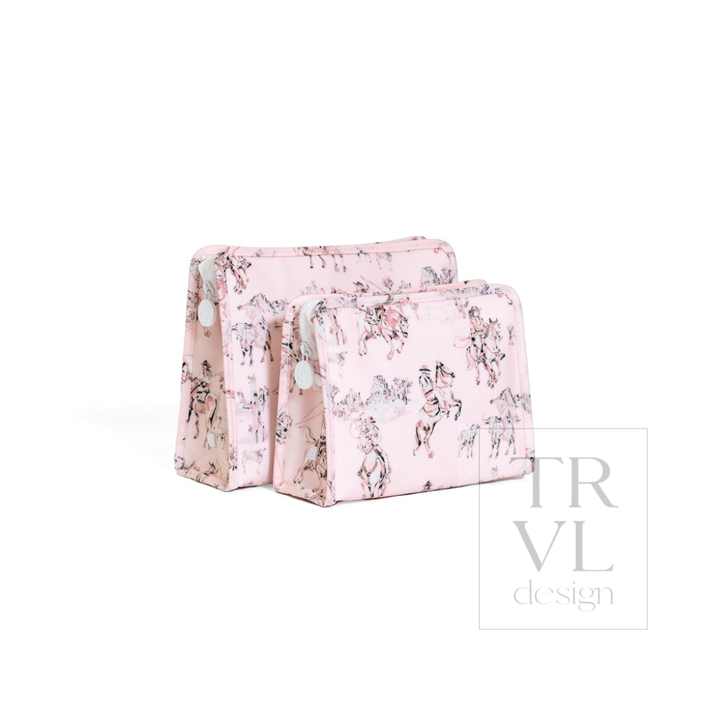 ROADIE MEDIUM Zip Pouch - COWGIRL TOILE - Travel Pouches
