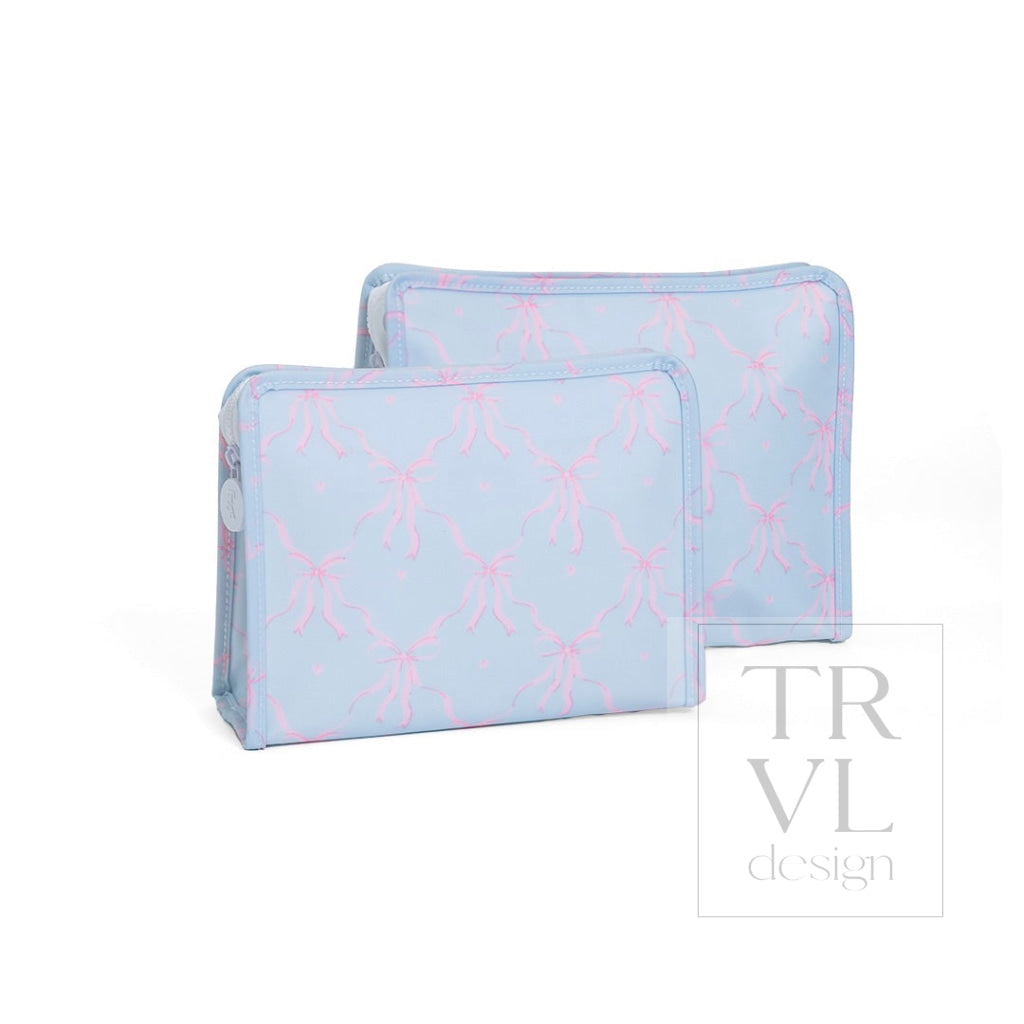 ROADIE MEDIUM Zip Pouch - ELOISE BOW - Travel Pouches