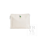 ROADIE MEDIUM Zip Pouch - ERNIE COATED CANVAS - Travel Pouches