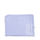 ROADIE MEDIUM Zip Pouch - GINGHAM LILAC - Travel Pouches