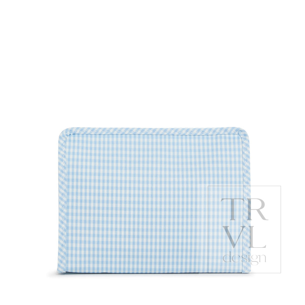 Roadie Medium - Gingham Mist Travel Pouches
