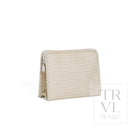 ROADIE MEDIUM Zip Pouch - GINGHAM NEW KHAKI 3 - Travel Pouches