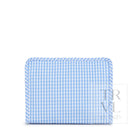 Roadie Medium - Gingham Sky Travel Pouches