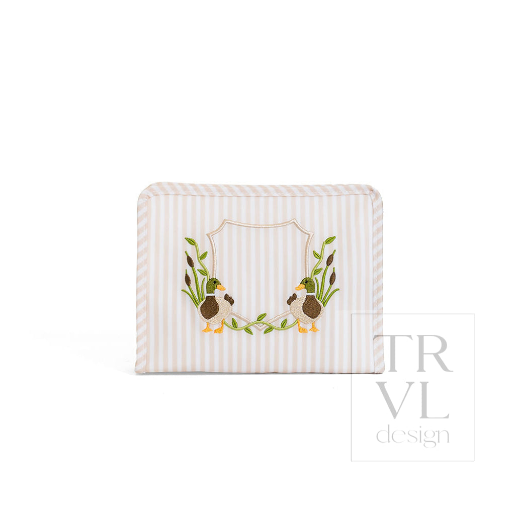ROADIE MEDIUM Zip Pouch - PIMLICO DUCK SAND - Travel Pouches