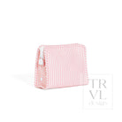 ROADIE MEDIUM Zip Pouch - PIMLICO STRIPE DUSTY ROSE - Travel Pouches
