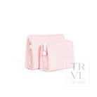 ROADIE MEDIUM Zip Pouch - PIMLICO STRIPE DUSTY ROSE - Travel Pouches