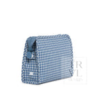 ROADIE MEDIUM Zip Pouch - RODEO CHECK INDIGO - Travel Pouches