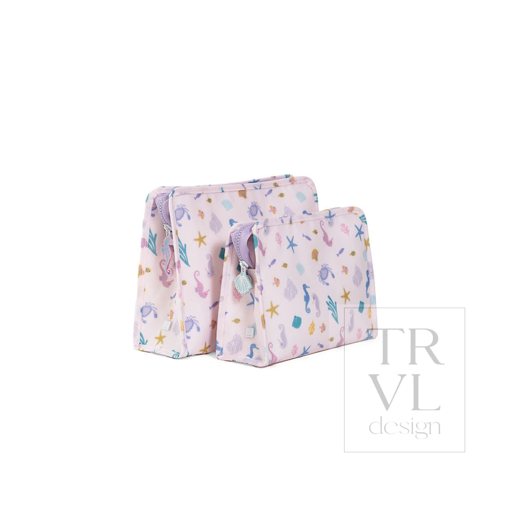 ROADIE MEDIUM Zip Pouch - SEASIDE - Travel Pouches