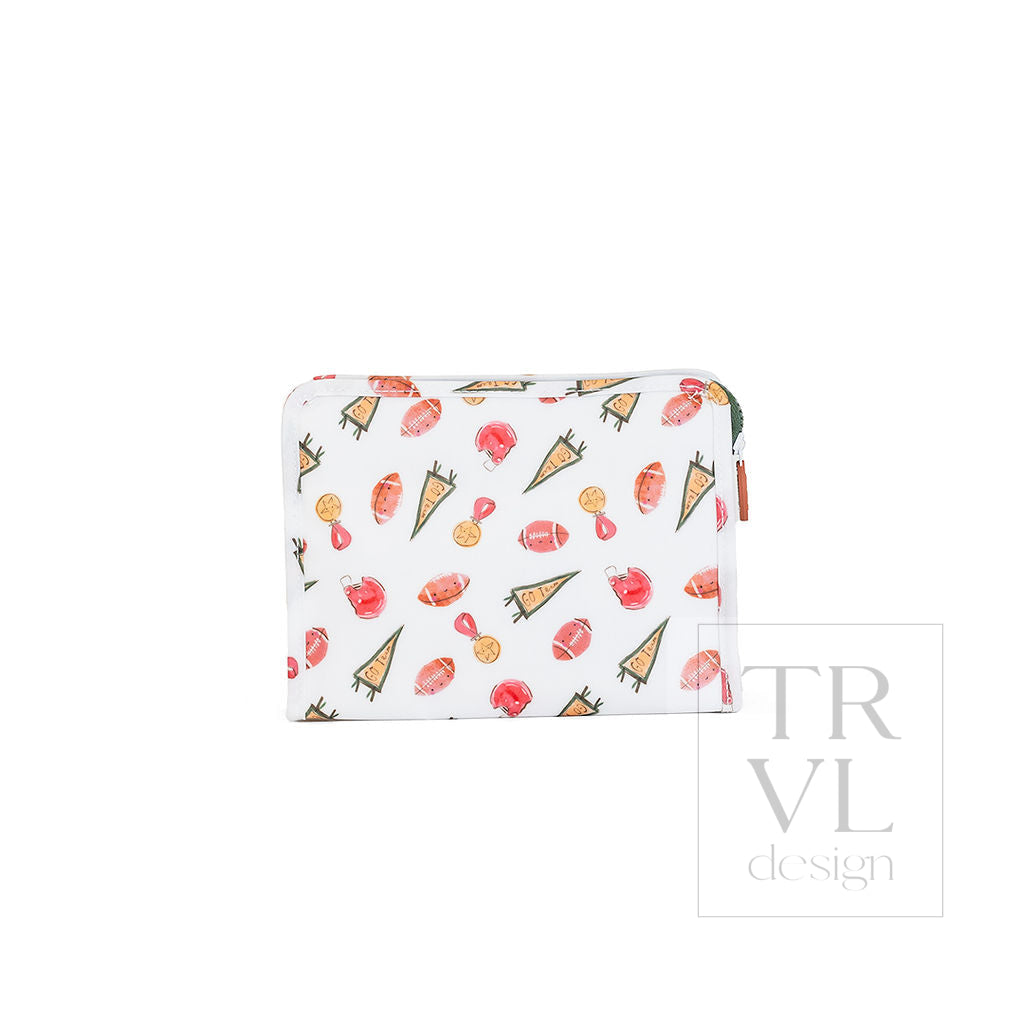 ROADIE MEDIUM Zip Pouch - TOUCHDOWN *TRVL deal - Travel Pouches