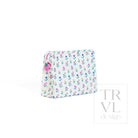ROADIE MEDIUM Zip Pouch - WILD FLOWER - Travel Pouches
