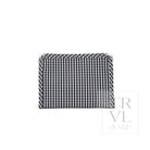ROADIE SMALL - GINGHAM BLACK - Travel Pouches