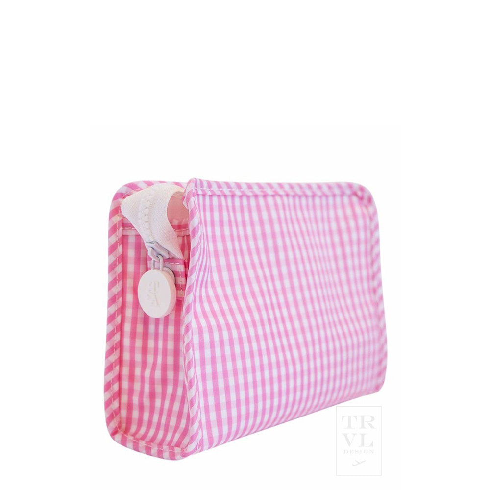 ROADIE SMALL - GINGHAM PINK