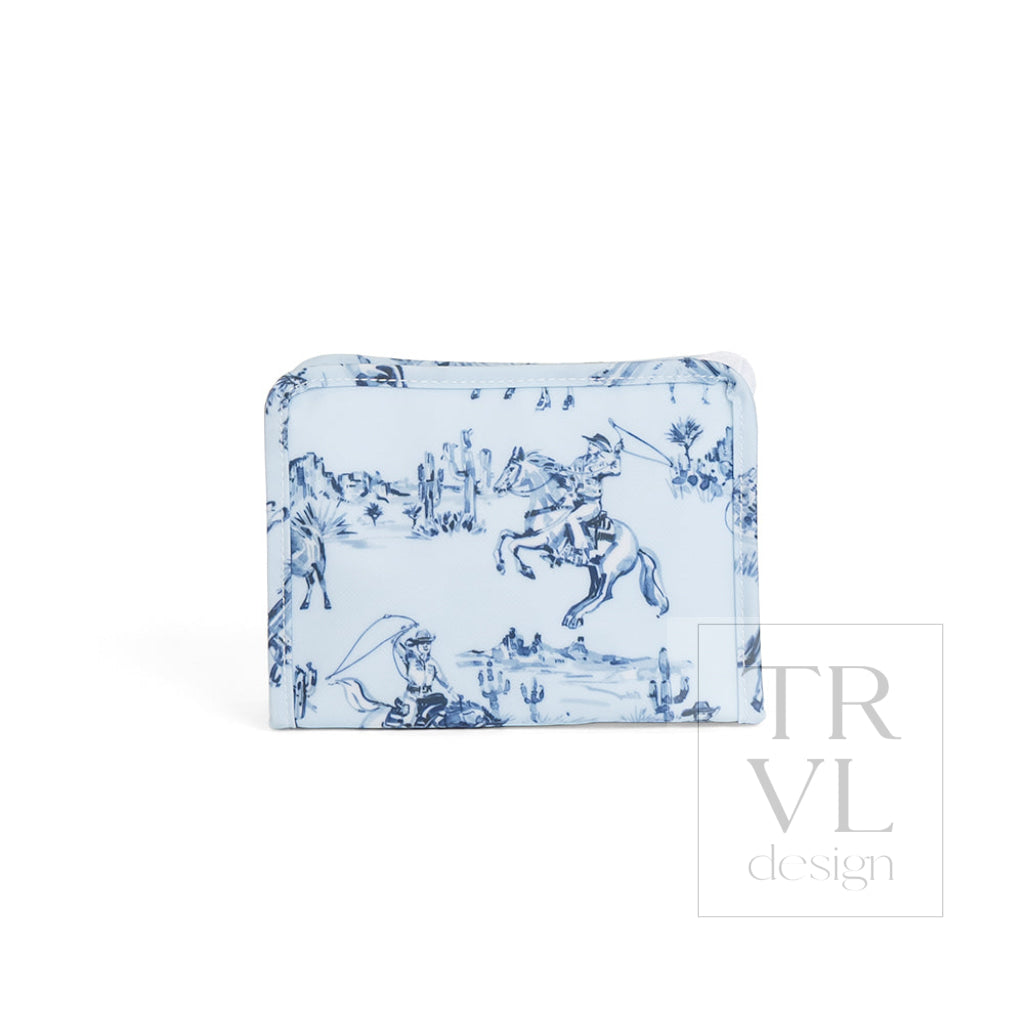 ROADIE SMALL Zip Pouch - COWBOY TOILE - Travel Pouches