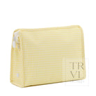 ROADIE SMALL Zip Pouch - GINGHAM BUTTERCUP - Travel Pouches
