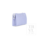 ROADIE SMALL Zip Pouch - GINGHAM LILAC - Travel Pouches