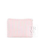 ROADIE SMALL Zip Pouch - GINGHAM TAFFY - Travel Pouches