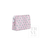 ROADIE SMALL Zip Pouch - PETITE FLEUR PINK - Travel Pouches