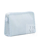 ROADIE SMALL Zip Pouch - PIMLICO STRIPE BLUE - Travel Pouches