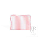 ROADIE SMALL Zip Pouch - PIMLICO STRIPE DUSTY ROSE - Travel Pouches