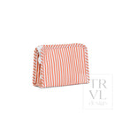 ROADIE SMALL Zip Pouch - PIMLICO STRIPE RUST - Travel Pouches