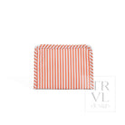 ROADIE SMALL Zip Pouch - PIMLICO STRIPE RUST - Travel Pouches