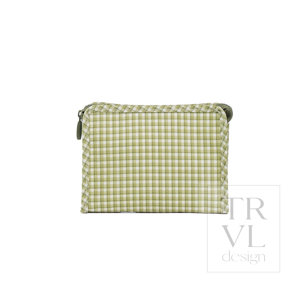 ROADIE SMALL Zip Pouch - RODEO CHECK CACTUS - Travel Pouches