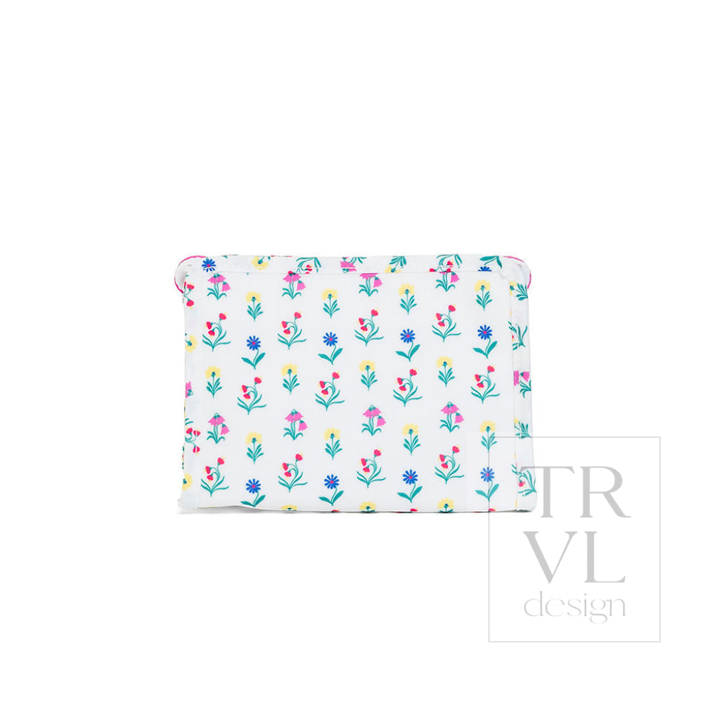 ROADIE SMALL Zip Pouch - WILD FLOWER - Travel Pouches