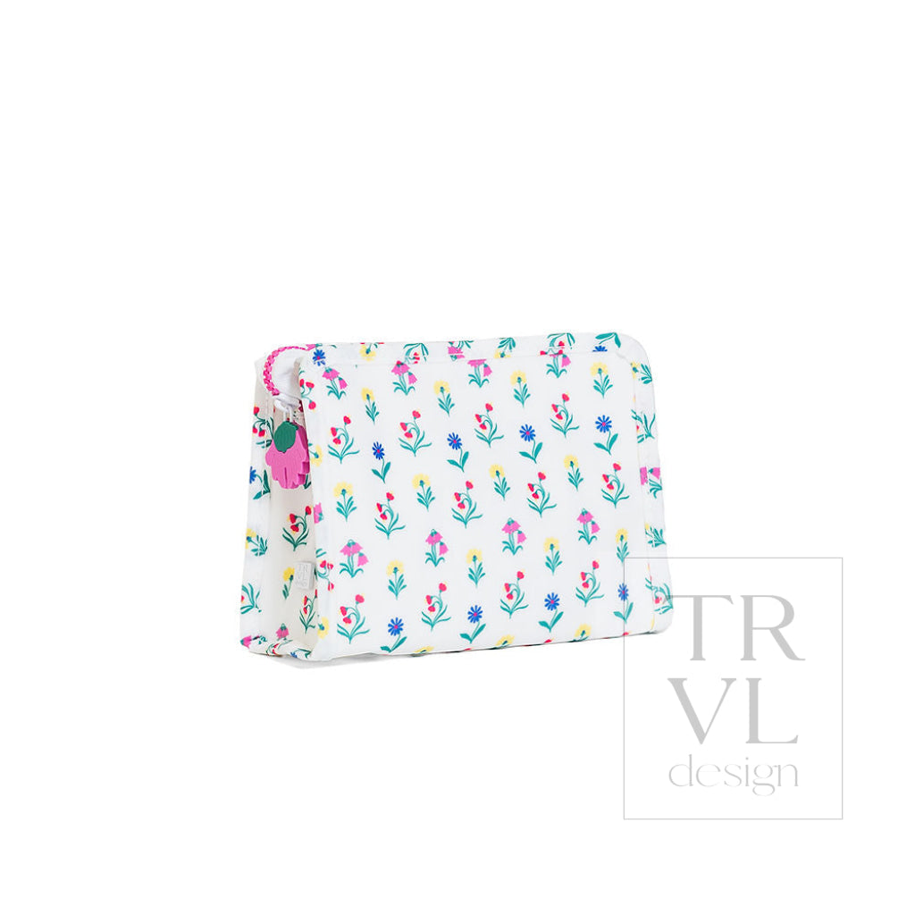 ROADIE SMALL Zip Pouch - WILD FLOWER - Travel Pouches