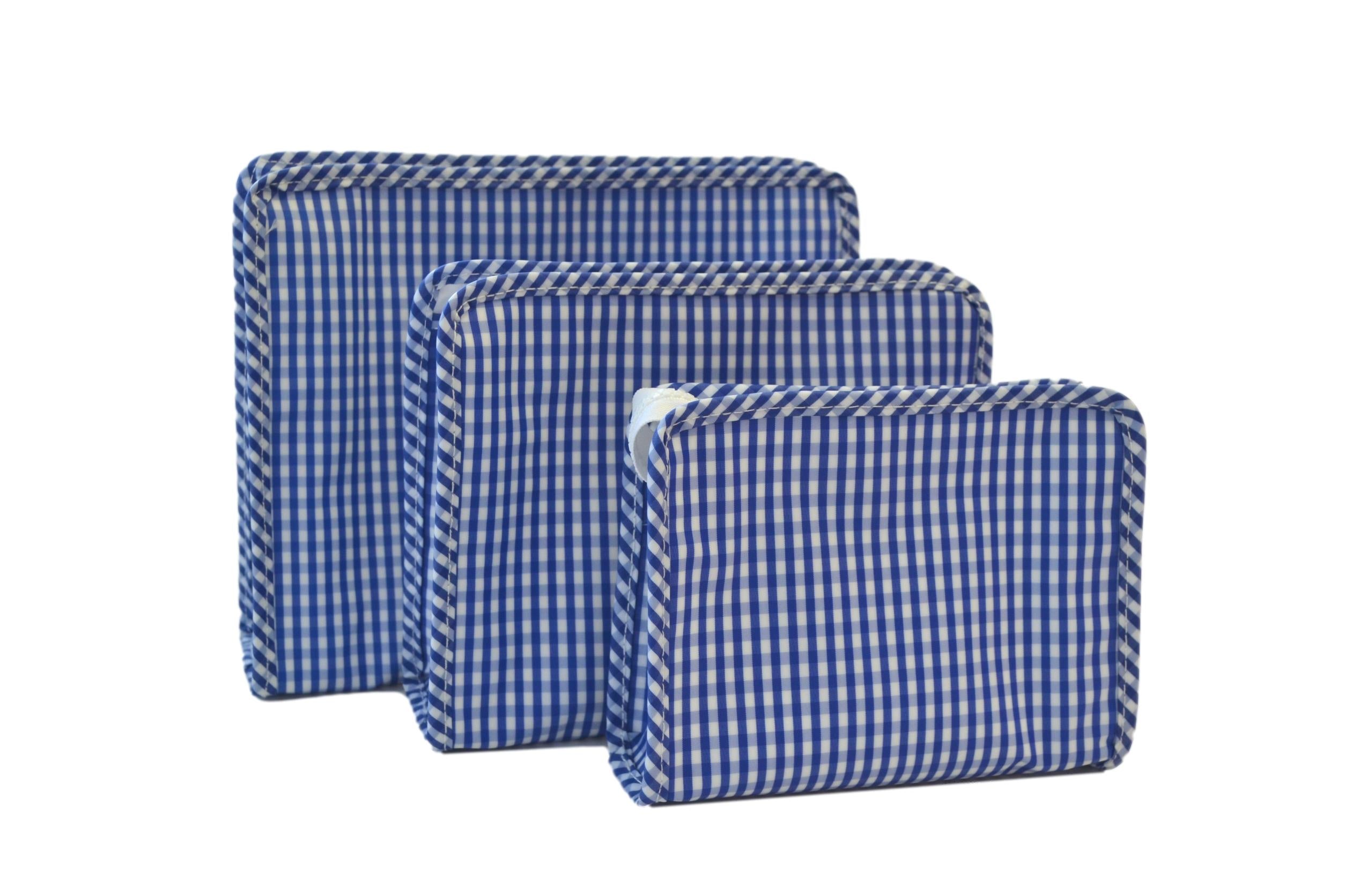 ROADIE LARGE - GINGHAM ROYAL *Backorder 12/1 Ship