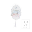 Signature Hair Accessories - Bow Clip - Set 2 Pre pack 3 - Stripe Pink + Blue - Hair Accessories