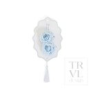 Signature Hair Accessories - Flower Clip Set 2 - Pre pack 2 - Gingham Mist - Hair Accessories