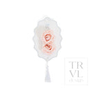 Signature Hair Accessories - Flower Clip Set 2 - Pre pack 2 - Gingham Taffy - Hair Accessories