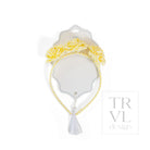 Signature Hair Accessories - Trio Flower Headband - Pre pack 2 - Gingham Buttercup - Hair Accessories