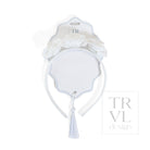 Signature Hair Accessories - Trio Flower Headband - Pre pack 2 - Gingham White - Hair Accessories