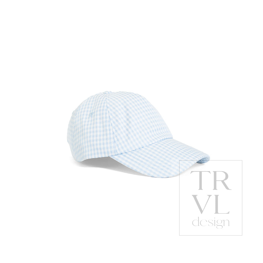 Signature Kids Ball Cap - Gingham Mist - Set 2 Prepack - Ball Cap