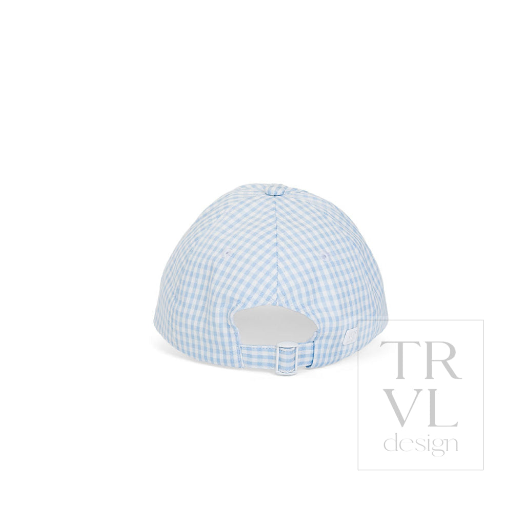 Signature Kids Ball Cap - Gingham Mist - Set 2 Prepack - Ball Cap