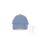 Signature Kids Ball Cap - Gingham Navy - Set 2 Prepack - Ball Cap