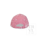 Signature Kids Ball Cap - Gingham Red- Set 2 Prepack - Ball Cap
