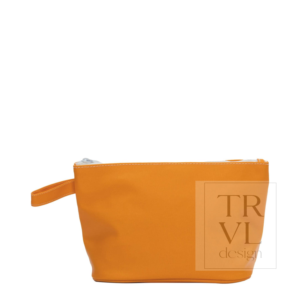 SKIPPER - COATED CANVAS ORANGE - Cosmetic & Toiletry Bags