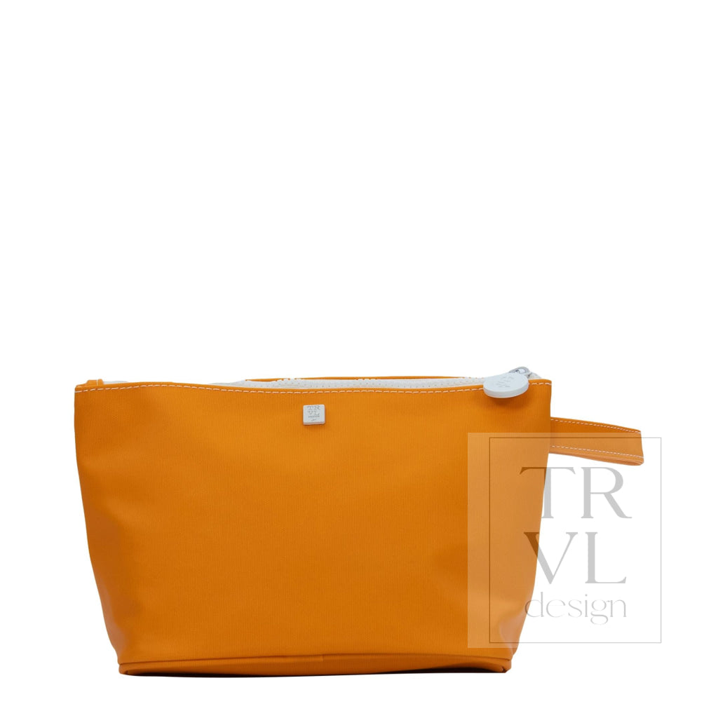 SKIPPER - COATED CANVAS ORANGE - Cosmetic & Toiletry Bags