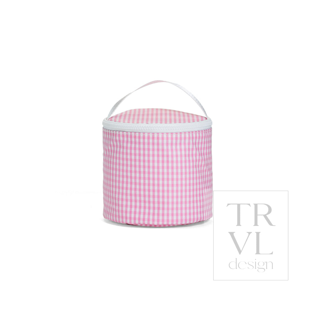 SNACK BAG - GINGHAM PINK *4PC PRE-PACK - Snack Bag
