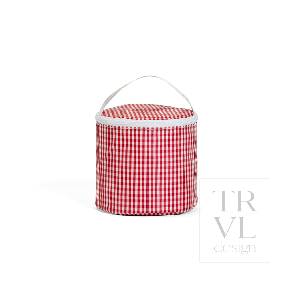 SNACK BAG - GINGHAM RED *4PC PRE-PACK - Snack Bag